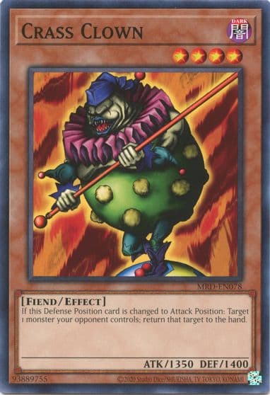 Crass Clown Metal Raiders (25th Anniversary Edition) Yu-Gi-Oh! card