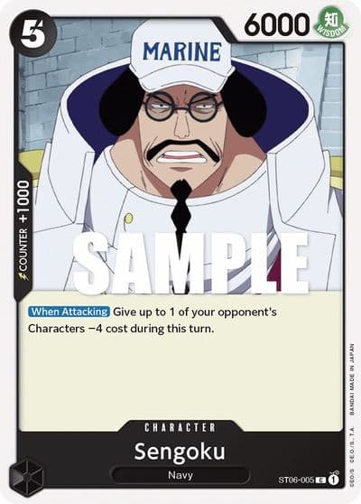Sengoku Starter Deck 6: Absolute Justice One Piece card