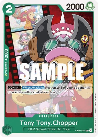 Tony TonyChopper Paramount War One Piece card