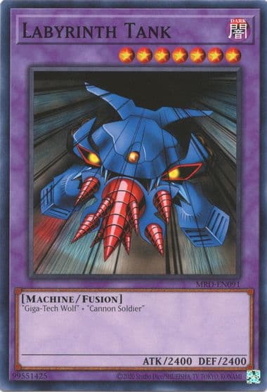 Labyrinth Tank Metal Raiders (25th Anniversary Edition) Yu-Gi-Oh! card