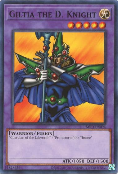 Giltia the D Knight Metal Raiders (25th Anniversary Edition) Yu-Gi-Oh! card