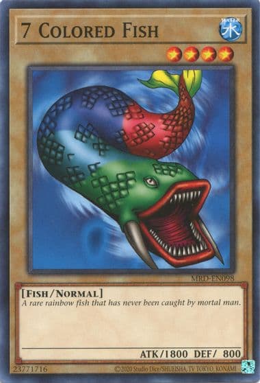 7 Colored Fish Metal Raiders (25th Anniversary Edition) Yu-Gi-Oh! card