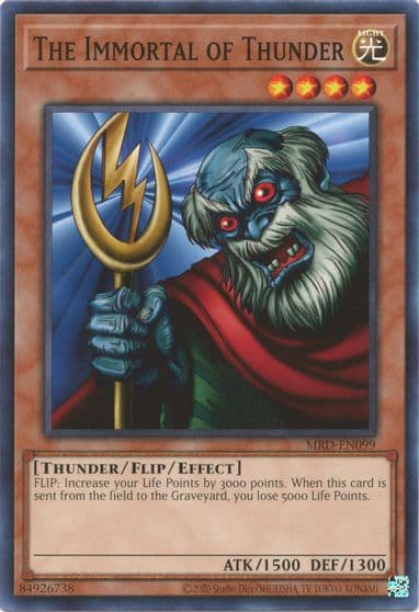 The Immortal of Thunder Metal Raiders (25th Anniversary Edition) Yu-Gi-Oh! card