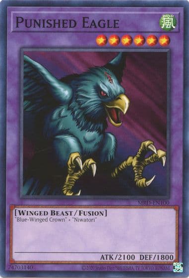 Punished Eagle Metal Raiders (25th Anniversary Edition) Yu-Gi-Oh! card
