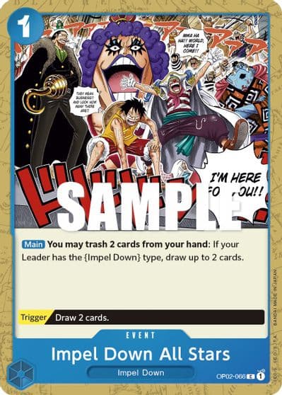 Impel Down All Stars Paramount War One Piece card