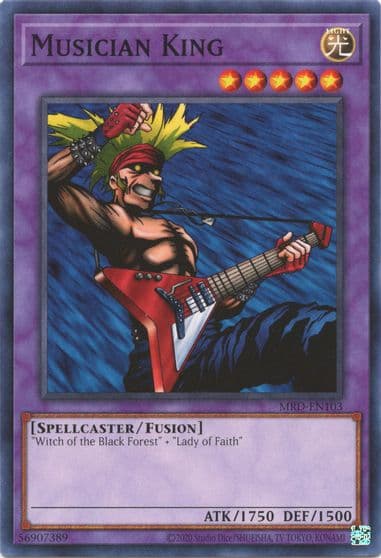 Musician King Metal Raiders (25th Anniversary Edition) Yu-Gi-Oh! card
