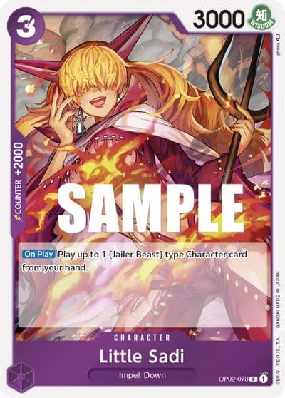 Little Sadi Paramount War One Piece card