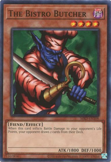The Bistro Butcher Metal Raiders (25th Anniversary Edition) Yu-Gi-Oh! card