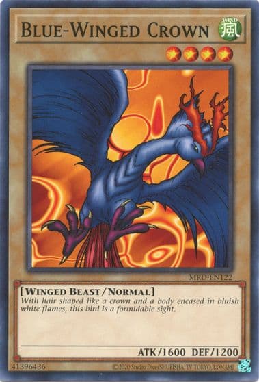 Blue Winged Crown Metal Raiders (25th Anniversary Edition) Yu-Gi-Oh! card