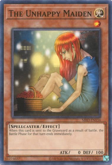 The Unhappy Maiden Metal Raiders (25th Anniversary Edition) Yu-Gi-Oh! card
