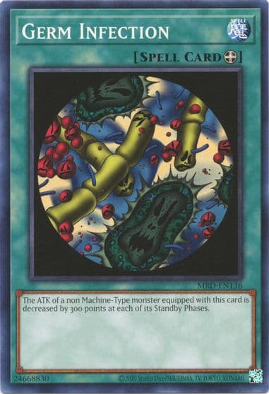 Germ Infection Metal Raiders (25th Anniversary Edition) Yu-Gi-Oh! card