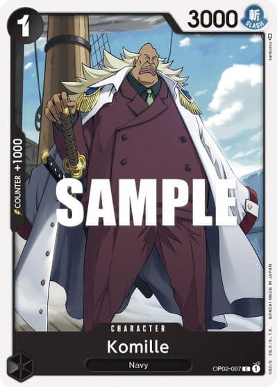 Komille Paramount War One Piece card