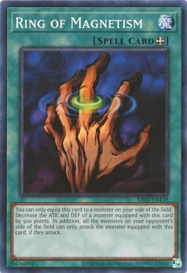 Ring of Magnetism Metal Raiders (25th Anniversary Edition) Yu-Gi-Oh! card