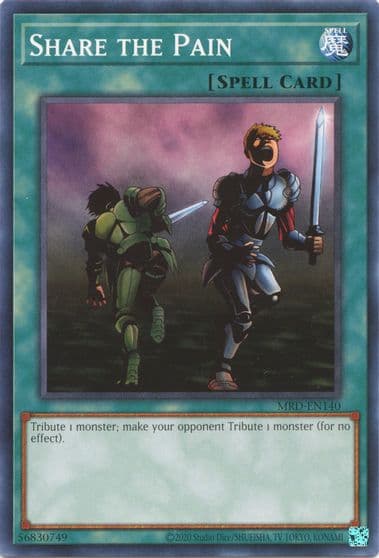 Share the Pain Metal Raiders (25th Anniversary Edition) Yu-Gi-Oh! card