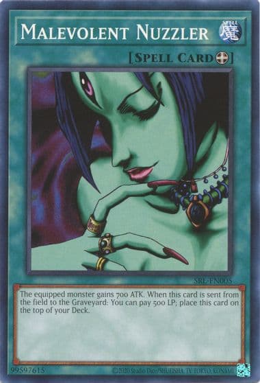 Malevolent Nuzzler Spell Ruler (25th Anniversary Edition) Yu-Gi-Oh! card