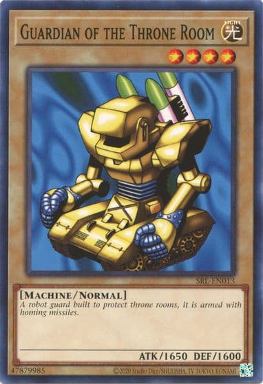 Guardian of the Throne Room Spell Ruler (25th Anniversary Edition) Yu-Gi-Oh! card