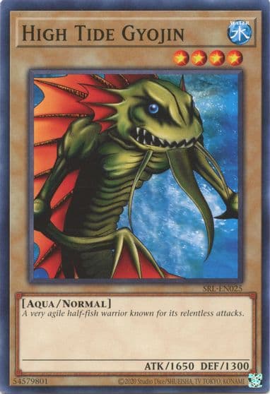 High Tide Gyojin Spell Ruler (25th Anniversary Edition) Yu-Gi-Oh! card