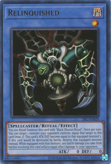 Relinquished Spell Ruler (25th Anniversary Edition) Yu-Gi-Oh! card