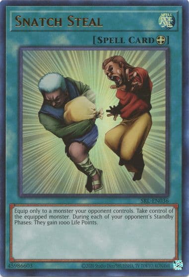 Snatch Steal Spell Ruler (25th Anniversary Edition) Yu-Gi-Oh! card