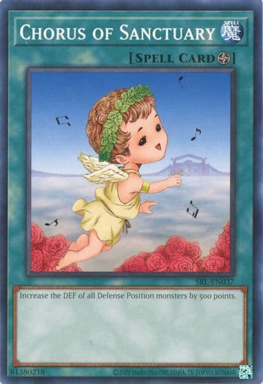 Chorus of Sanctuary Spell Ruler (25th Anniversary Edition) Yu-Gi-Oh! card