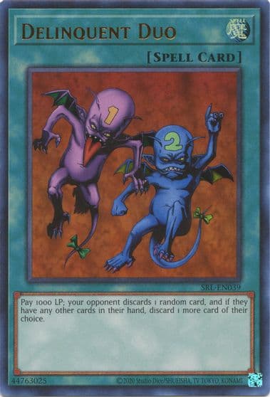Delinquent Duo Spell Ruler (25th Anniversary Edition) Yu-Gi-Oh! card