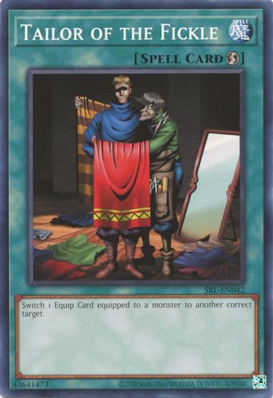 Tailor of the Fickle Spell Ruler (25th Anniversary Edition) Yu-Gi-Oh! card