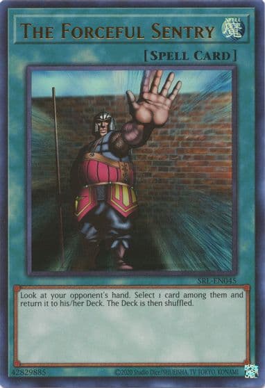 The Forceful Sentry Spell Ruler (25th Anniversary Edition) Yu-Gi-Oh! card