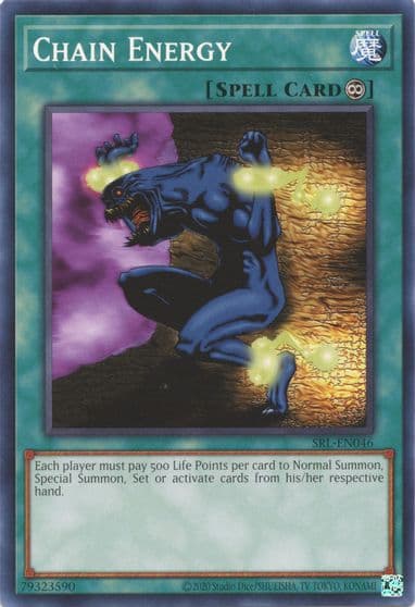 Chain Energy Spell Ruler (25th Anniversary Edition) Yu-Gi-Oh! card