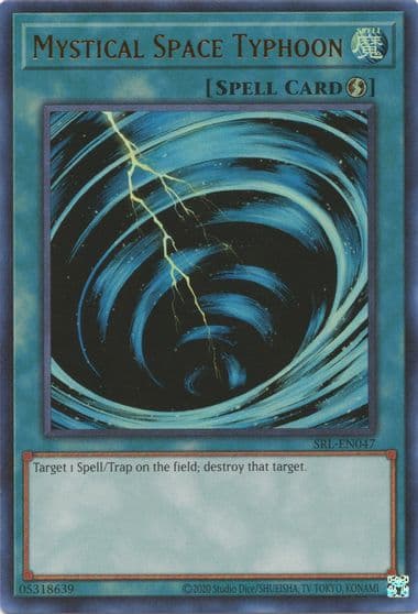 Mystical Space Typhoon Spell Ruler (25th Anniversary Edition) Yu-Gi-Oh! card