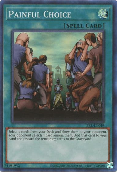 Painful Choice Spell Ruler (25th Anniversary Edition) Yu-Gi-Oh! card