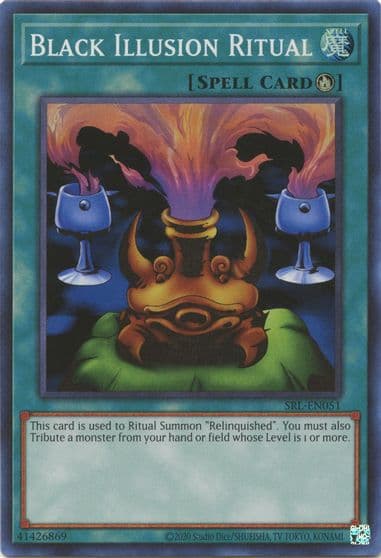Black Illusion Ritual Spell Ruler (25th Anniversary Edition) Yu-Gi-Oh! card