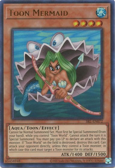 Toon Mermaid Spell Ruler (25th Anniversary Edition) Yu-Gi-Oh! card