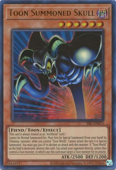Toon Summoned Skull Spell Ruler (25th Anniversary Edition) Yu-Gi-Oh! card