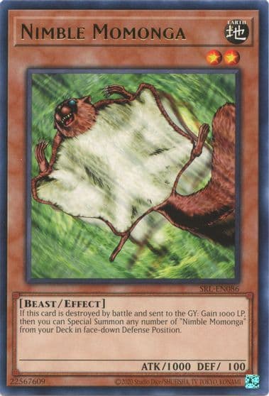 Nimble Momonga Spell Ruler (25th Anniversary Edition) Yu-Gi-Oh! card