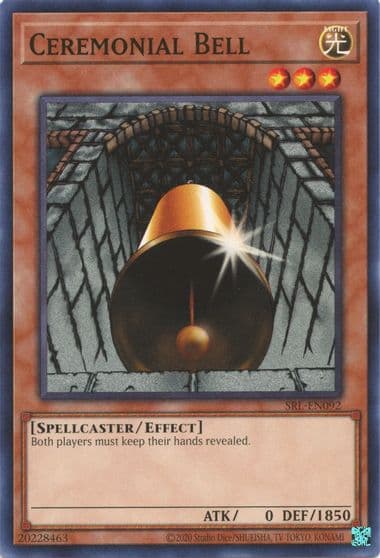 Ceremonial Bell Spell Ruler (25th Anniversary Edition) Yu-Gi-Oh! card