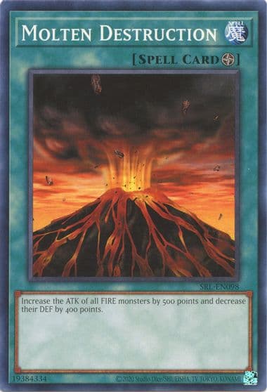 Molten Destruction Spell Ruler (25th Anniversary Edition) Yu-Gi-Oh! card