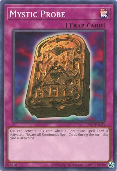 Mystic Probe Pharaoh's Servant (25th Anniversary Edition) Yu-Gi-Oh! card