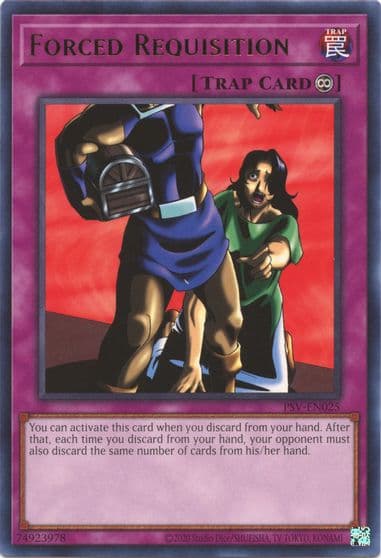 Forced Requisition Pharaoh's Servant (25th Anniversary Edition) Yu-Gi-Oh! card