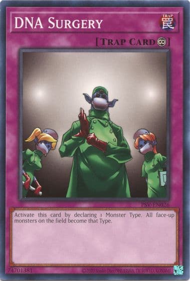 DNA Surgery Pharaoh's Servant (25th Anniversary Edition) Yu-Gi-Oh! card