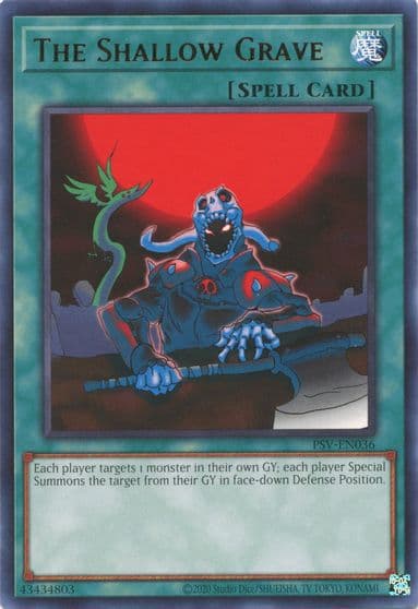 The Shallow Grave Pharaoh's Servant (25th Anniversary Edition) Yu-Gi-Oh! card