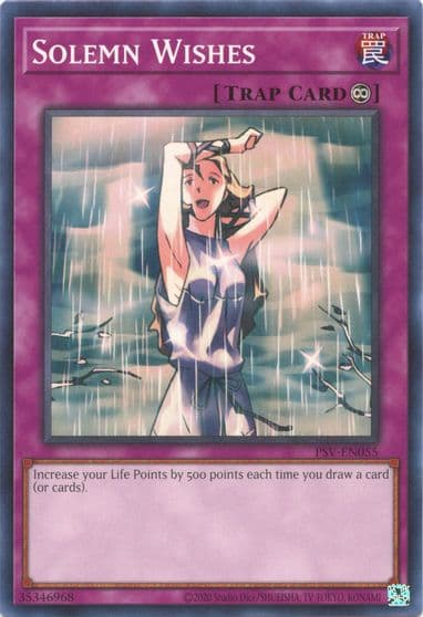 Solemn Wishes Pharaoh's Servant (25th Anniversary Edition) Yu-Gi-Oh! card