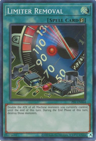 Limiter Removal Pharaoh's Servant (25th Anniversary Edition) Yu-Gi-Oh! card