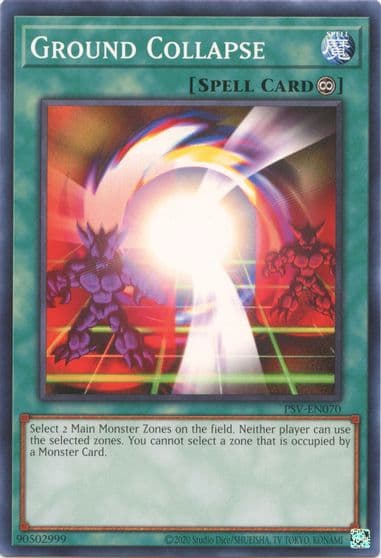 Ground Collapse Pharaoh's Servant (25th Anniversary Edition) Yu-Gi-Oh! card