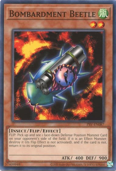 Bombardment Beetle Pharaoh's Servant (25th Anniversary Edition) Yu-Gi-Oh! card