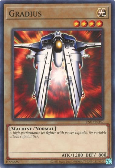 Gradius Pharaoh's Servant (25th Anniversary Edition) Yu-Gi-Oh! card