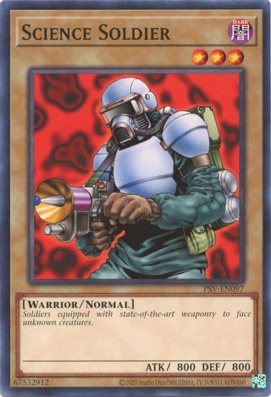 Science Soldier Pharaoh's Servant (25th Anniversary Edition) Yu-Gi-Oh! card