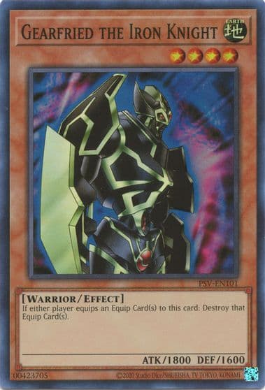 Gearfried the Iron Knight Pharaoh's Servant (25th Anniversary Edition) Yu-Gi-Oh! card
