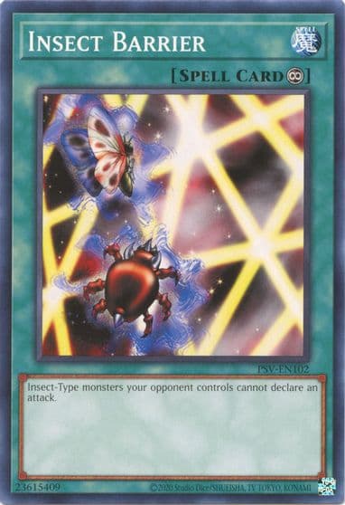 Insect Barrier Pharaoh's Servant (25th Anniversary Edition) Yu-Gi-Oh! card