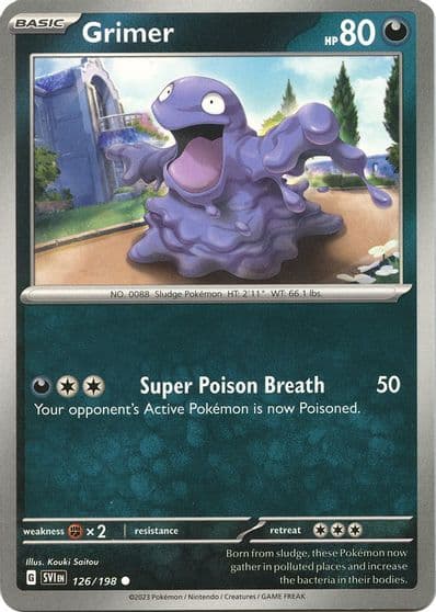 Grimer SV01: Scarlet & Violet Base Set Pokemon card