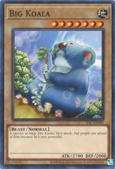Big Koala Invasion of Chaos (25th Anniversary Edition) Yu-Gi-Oh! card